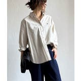 ミニロゴ刺繍オーバーシャツ | Lbc with Life | 詳細画像4 