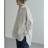 ミニロゴ刺繍オーバーシャツ | Lbc with Life | 詳細画像6 