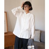 綿レーヨンメタルボタンシャツ | Lbc with Life | 詳細画像9 