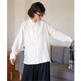 綿レーヨンメタルボタンシャツ | Lbc with Life | 詳細画像10 