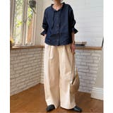 デニムコットンシャーリングブラウス | Lbc with Life | 詳細画像7 