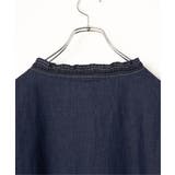 デニムコットンシャーリングブラウス | Lbc with Life | 詳細画像22 