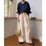 デニムコットンシャーリングブラウス | Lbc with Life | 詳細画像5 