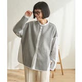 異素材切り替えシャツ | Lbc with Life | 詳細画像8 