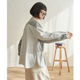 異素材切り替えシャツ | Lbc with Life | 詳細画像11 