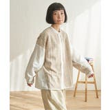 異素材切り替えシャツ | Lbc with Life | 詳細画像4 