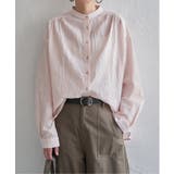 ピンク | オーガニックコットンバンドカラーシャツ | Lbc with Life