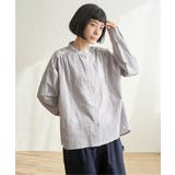 オーガニックコットンバンドカラーシャツ | Lbc with Life | 詳細画像18 