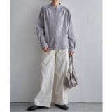 オーガニックコットンバンドカラーシャツ | Lbc with Life | 詳細画像24 