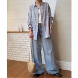 ダブルガーゼロゴ刺繍オーバーシャツ | Lbc with Life | 詳細画像9 