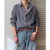 ダブルガーゼロゴ刺繍オーバーシャツ | Lbc with Life | 詳細画像13 