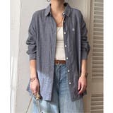 ダブルガーゼロゴ刺繍オーバーシャツ | Lbc with Life | 詳細画像14 