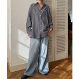 ダブルガーゼロゴ刺繍オーバーシャツ | Lbc with Life | 詳細画像16 