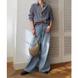 ダブルガーゼロゴ刺繍オーバーシャツ | Lbc with Life | 詳細画像18 