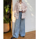 ダブルガーゼロゴ刺繍オーバーシャツ | Lbc with Life | 詳細画像4 