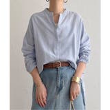 【インフルエンサー着用】リネンコットンバンドカラーシャツ | Lbc with Life | 詳細画像13
