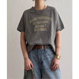 ダークグレー | 製品染めプリントTシャツ | Lbc with Life