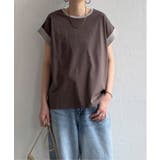ラメ袖フレンチTシャツ | Lbc with Life | 詳細画像7