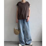 ラメ袖フレンチTシャツ | Lbc with Life | 詳細画像8