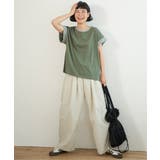 ラメ袖フレンチTシャツ | Lbc with Life | 詳細画像3