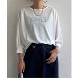 シアーロゴ刺繍7分袖Tシャツ | Lbc with Life | 詳細画像12 