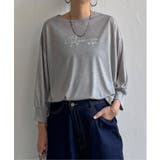 シアーロゴ刺繍7分袖Tシャツ | Lbc with Life | 詳細画像16 