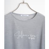 シアーロゴ刺繍7分袖Tシャツ | Lbc with Life | 詳細画像24 