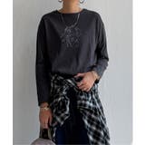 Girlプリントロゴ刺繍ロンT | Lbc with Life | 詳細画像9