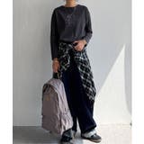 Girlプリントロゴ刺繍ロンT | Lbc with Life | 詳細画像10