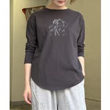 Girlプリントロゴ刺繍ロンT | Lbc with Life | 詳細画像11