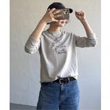 Girlプリントロゴ刺繍ロンT | Lbc with Life | 詳細画像17