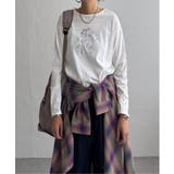 Girlプリントロゴ刺繍ロンT | Lbc with Life | 詳細画像25