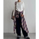 Girlプリントロゴ刺繍ロンT | Lbc with Life | 詳細画像26