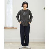 Girlプリントロゴ刺繍ロンT | Lbc with Life | 詳細画像4