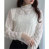 ホワイト | ジャカード切り替えシアーロンT | Lbc with Life