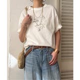 GirlプリントビッグTシャツ | Lbc with Life | 詳細画像21 