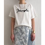 ホワイト | カラーコード刺繍ロゴTシャツ | Lbc with Life