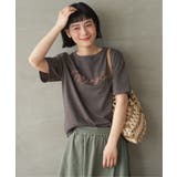 カラーコード刺繍ロゴTシャツ | Lbc with Life | 詳細画像2 