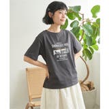 チャコール | 【接触冷感】フォトロゴTシャツ | Lbc with Life