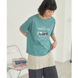 グリーン | 【接触冷感】フォトロゴTシャツ | Lbc with Life