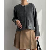 配色ポケットショートカーディガン | Lbc with Life | 詳細画像8 