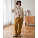 配色ポケットショートカーディガン | Lbc with Life | 詳細画像14 