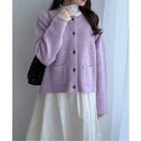 配色ポケットショートカーディガン | Lbc with Life | 詳細画像26 