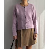 配色ポケットショートカーディガン | Lbc with Life | 詳細画像27 