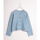 配色ポケットショートカーディガン | Lbc with Life | 詳細画像30 