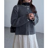 配色ポケットショートカーディガン | Lbc with Life | 詳細画像3 