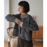 配色ポケットショートカーディガン | Lbc with Life | 詳細画像4 