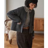 配色ポケットショートカーディガン | Lbc with Life | 詳細画像5 