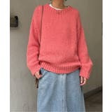 モヘヤタッチオーバサイズニット | Lbc with Life | 詳細画像1