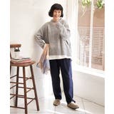 透かしラインバックスリットニット | Lbc with Life | 詳細画像9 